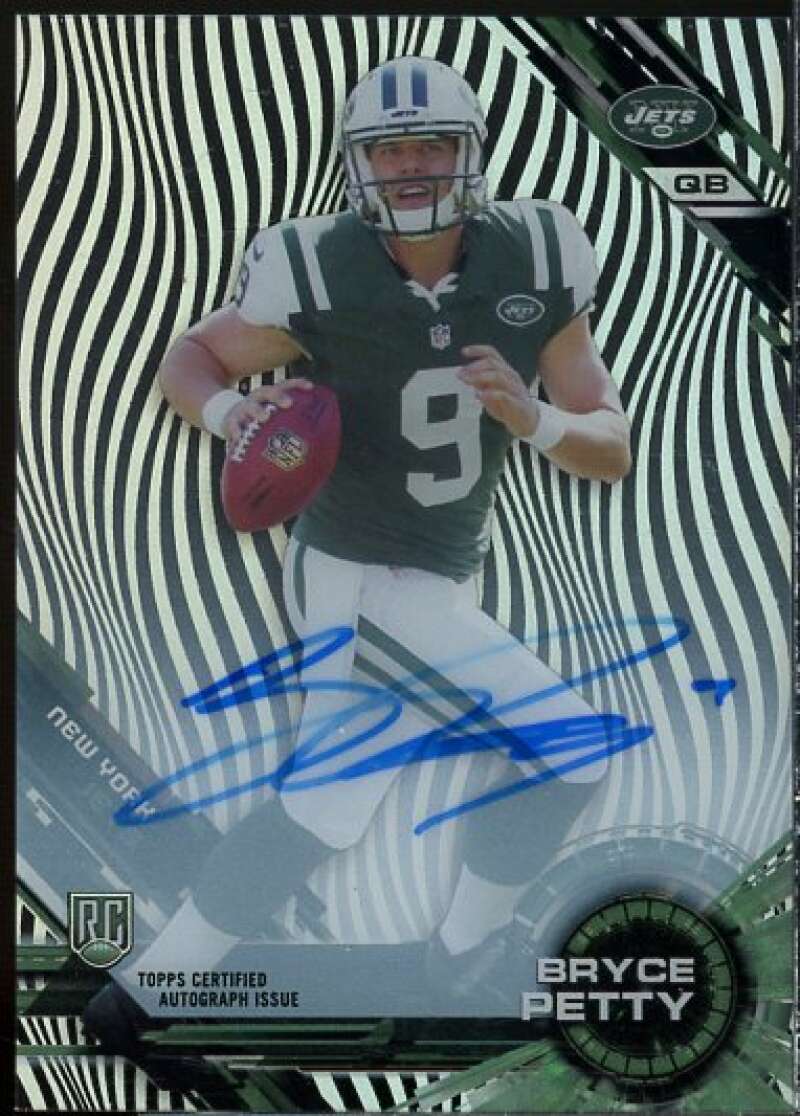 Bryce Petty Rookie Card 2015 Topps High Tek Autographs #76  Image 1