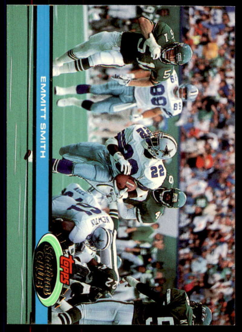 Emmitt Smith Card 1991 Stadium Club #2  Image 1