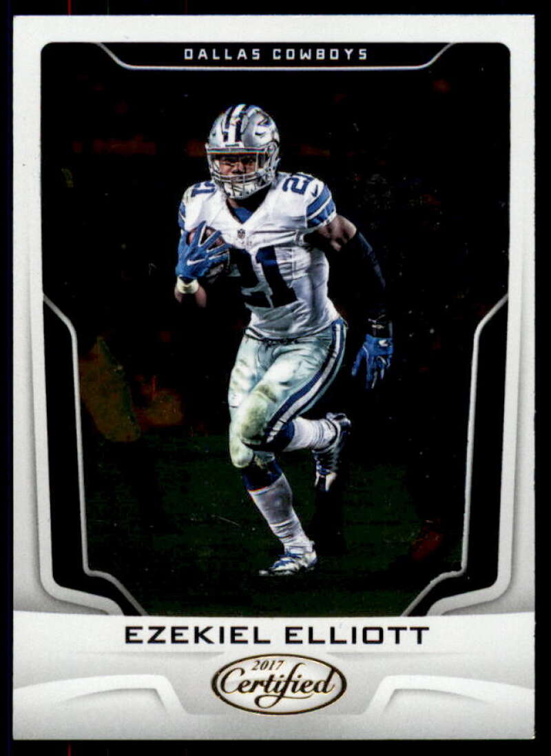 Ezekiel Elliott Card 2017 Certified #52  Image 1