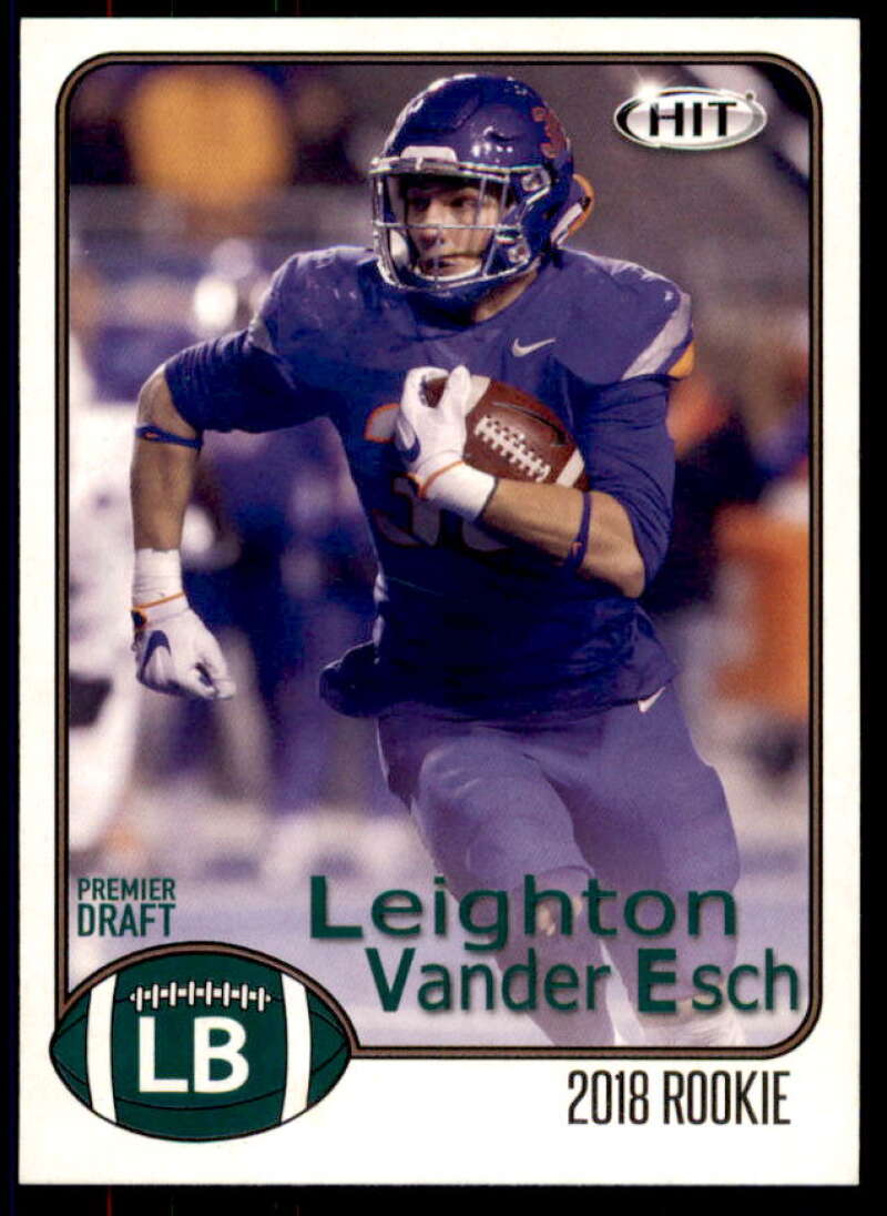 Leighton Vander Esch Rookie Card 2018 SAGE HIT #15  Image 1