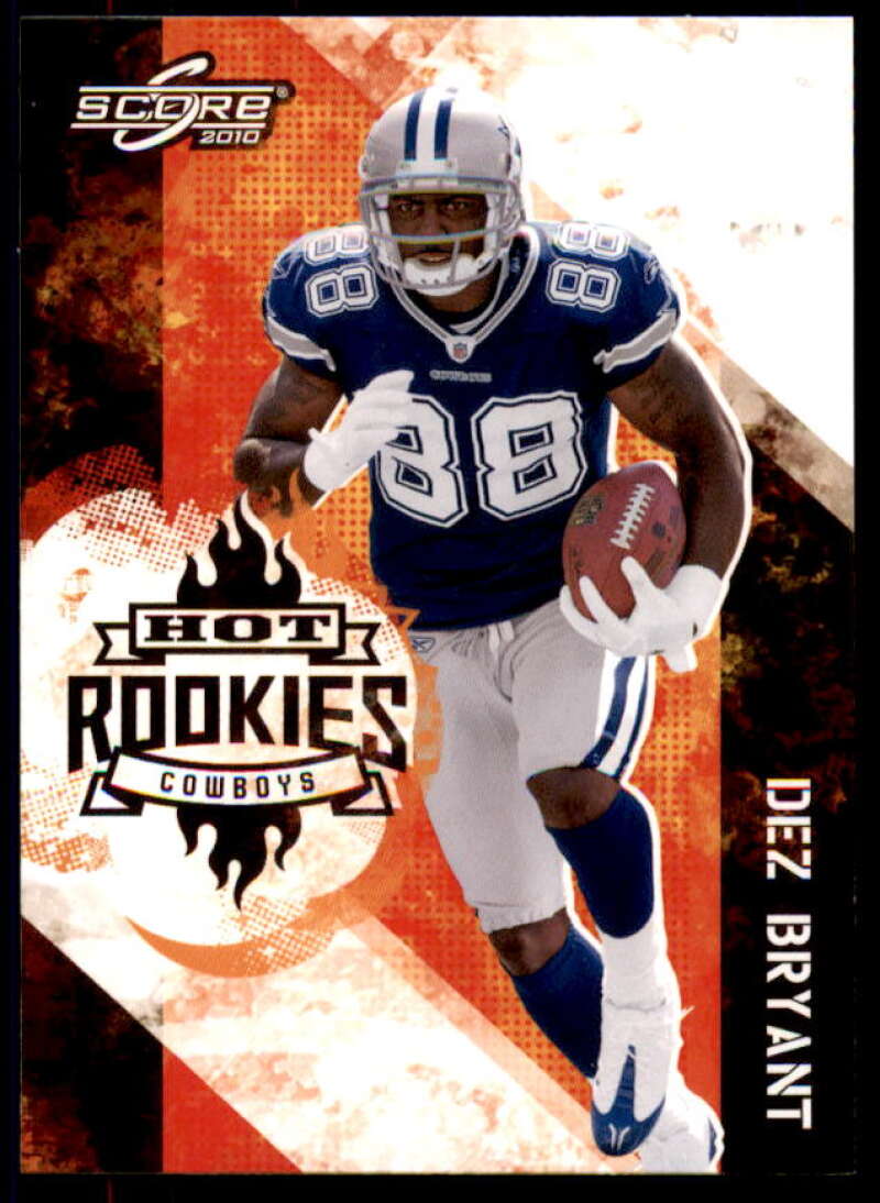 Dez Bryant Rookie Card 2010 Score Hot Rookies #20  Image 1