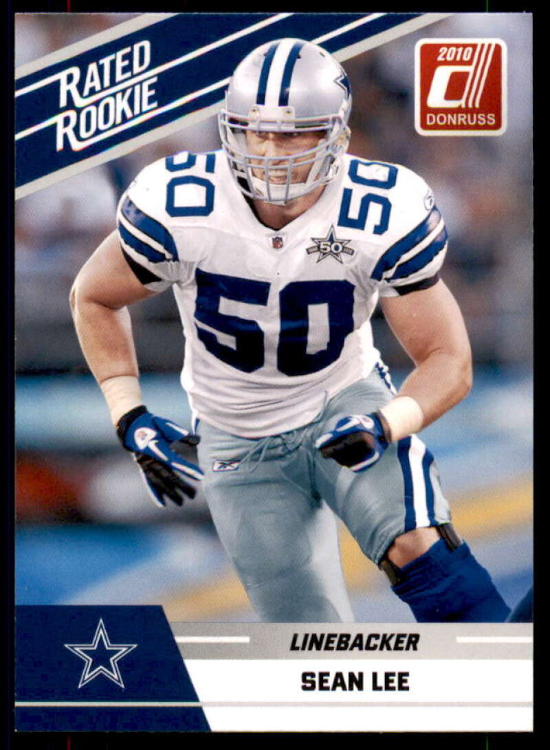 Sean Lee Rookie Card 2010 Donruss Rated Rookies #90  Image 1