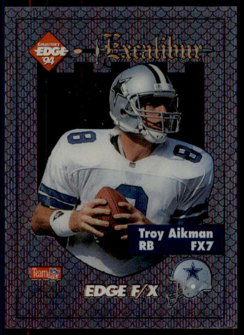 Troy Aikman UER Card 1994 Excalibur FX #7  Image 1