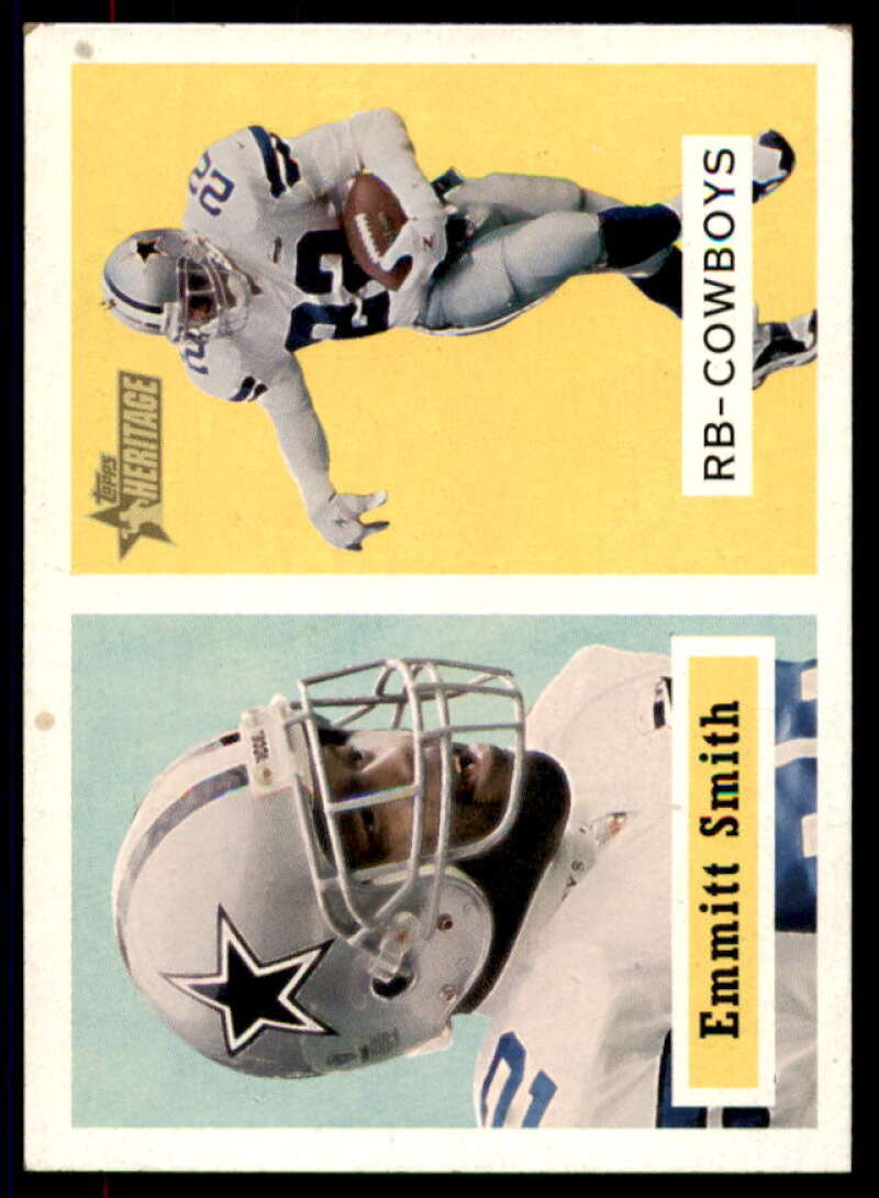 Emmitt Smith Card 2002 Topps Heritage #145  Image 1