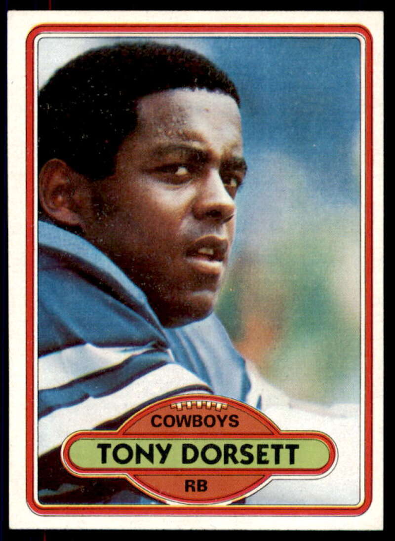 Tony Dorsett Card 1981 Topps #330  Image 1