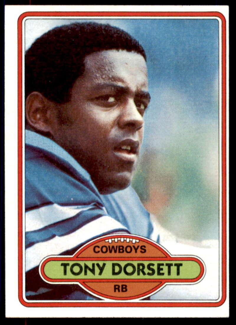 Tony Dorsett Card 1981 Topps #330  Image 1