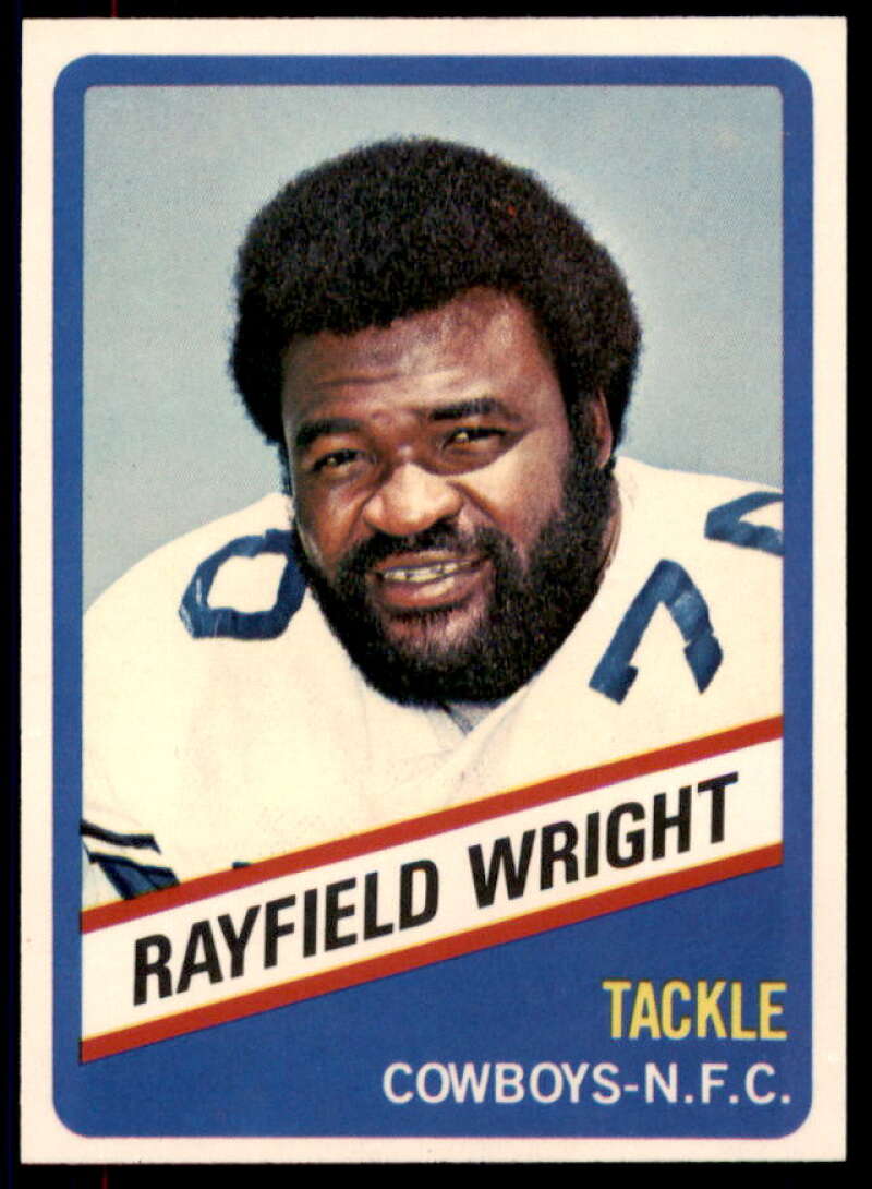 Rayfield Wright Card 1976 Wonder Bread #8  Image 1