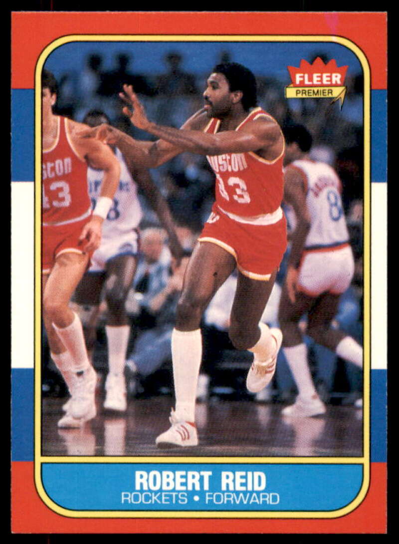 Robert Reid Card 1986-87 Fleer #90  Image 1