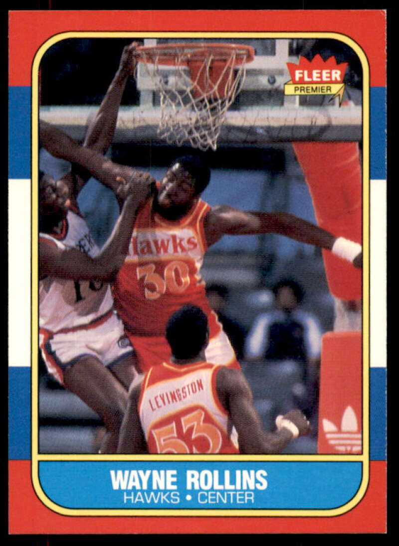 Tree Rollins Card 1986-87 Fleer #94  Image 1