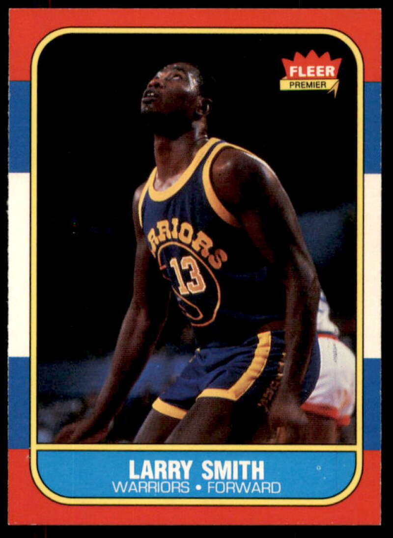 Larry Smith Card 1986-87 Fleer #104  Image 1