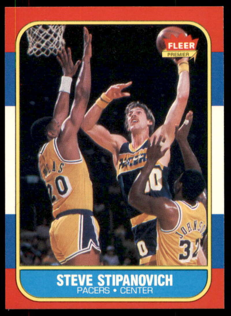 Steve Stipanovich Card 1986-87 Fleer #106  Image 1