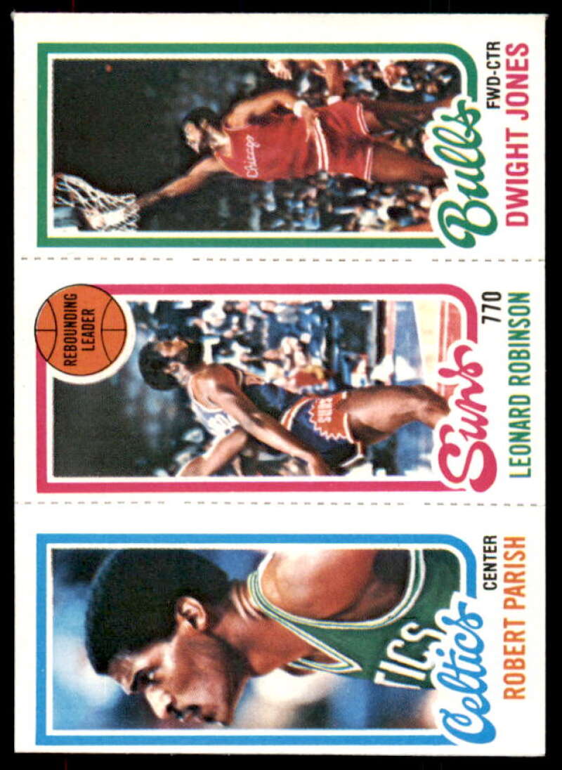 97 Robert Parish/187 Leon.Robinson TL/46 Dwight Jones Card 1980-81 Topps #26  Image 1