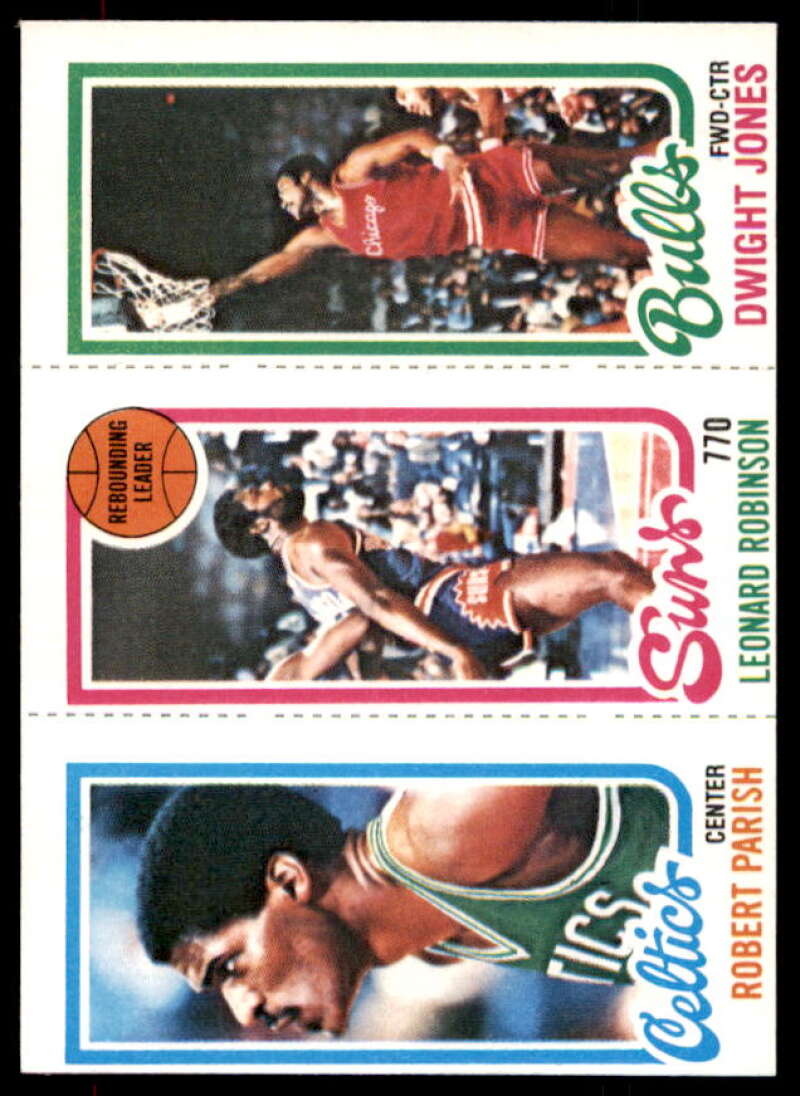 97 Robert Parish/187 Leon.Robinson TL/46 Dwight Jones Card 1980-81 Topps #26  Image 1