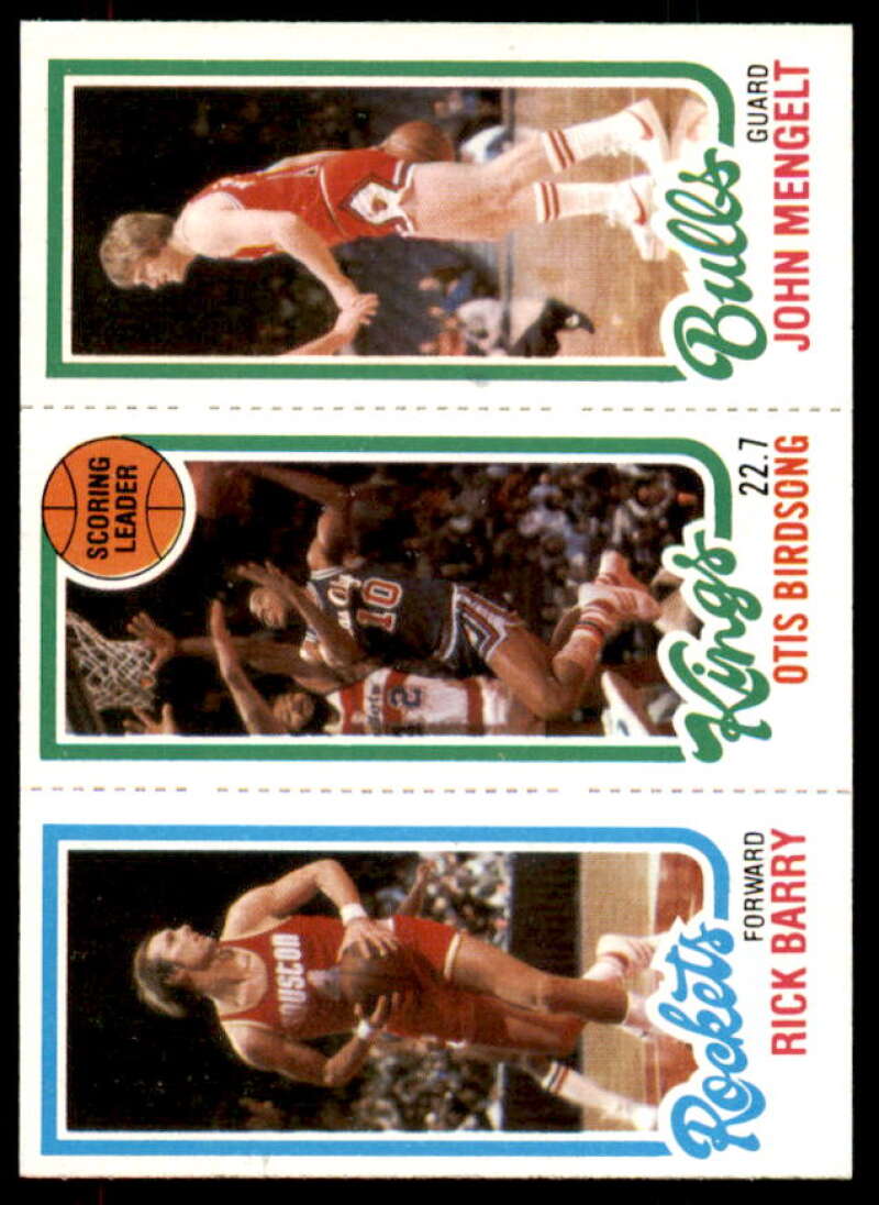 105 Rick Barry/122 Otis Birdsong TL/48 John Mengelt Card 1980-81 Topps #28  Image 1