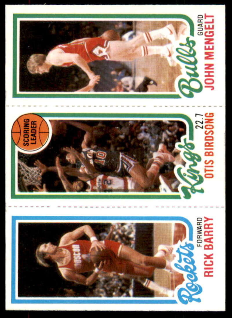 105 Rick Barry/122 Otis Birdsong TL/48 John Mengelt Card 1980-81 Topps #28  Image 1