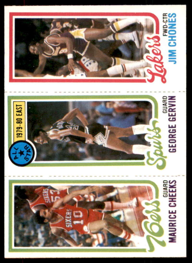 191 Walter Davis/11 George Gervin AS/136 Jim Chones Card 1980-81 Topps #70  Image 1