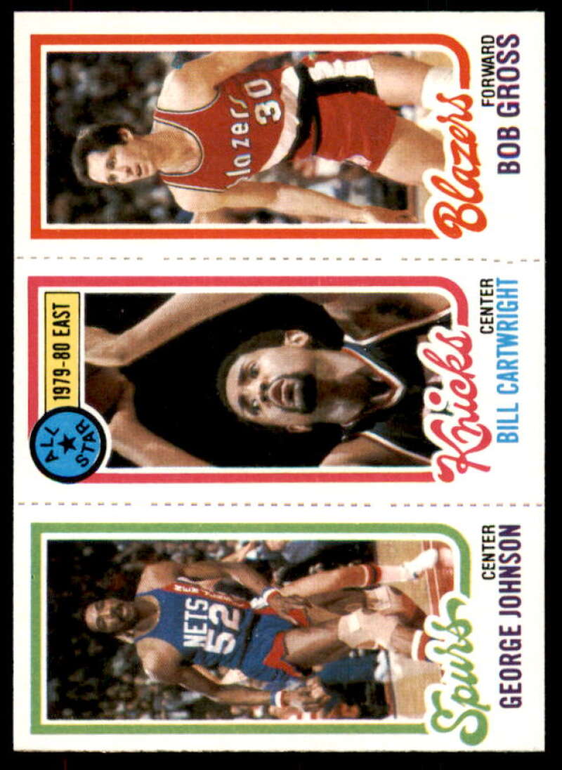 191 Walter Davis/9 Bill Cartwright AS/199 Bob Gross Card 1980-81 Topps #158  Image 1