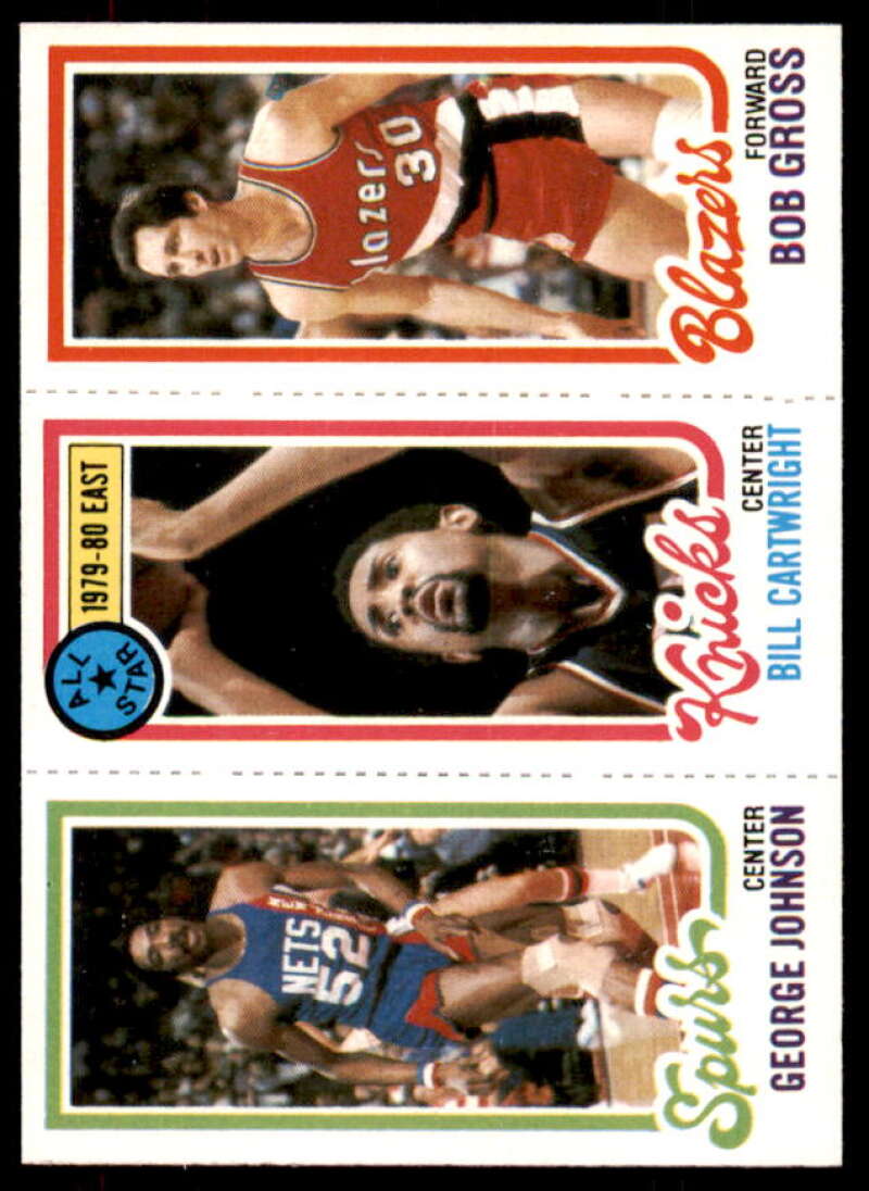 191 Walter Davis/9 Bill Cartwright AS/199 Bob Gross Card 1980-81 Topps #158  Image 1