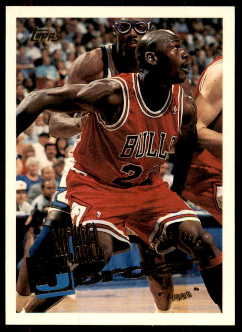 Michael Jordan Card 1995-96 Topps #277  Image 1