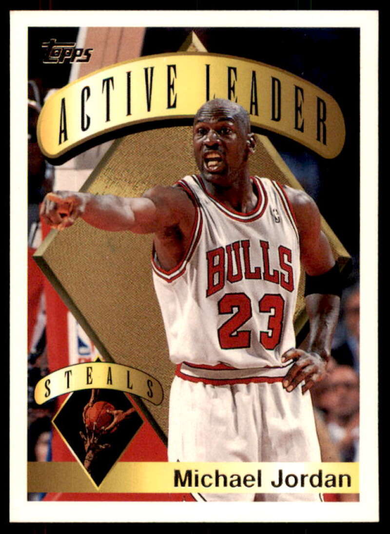 Michael Jordan AL Card 1995-96 Topps #4  Image 1