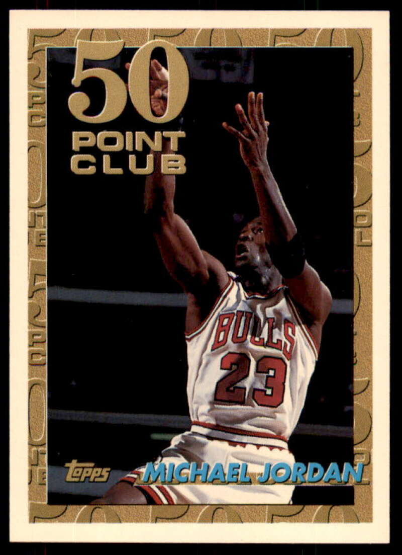 Michael Jordan 50P Card 1993-94 Topps #64  Image 1