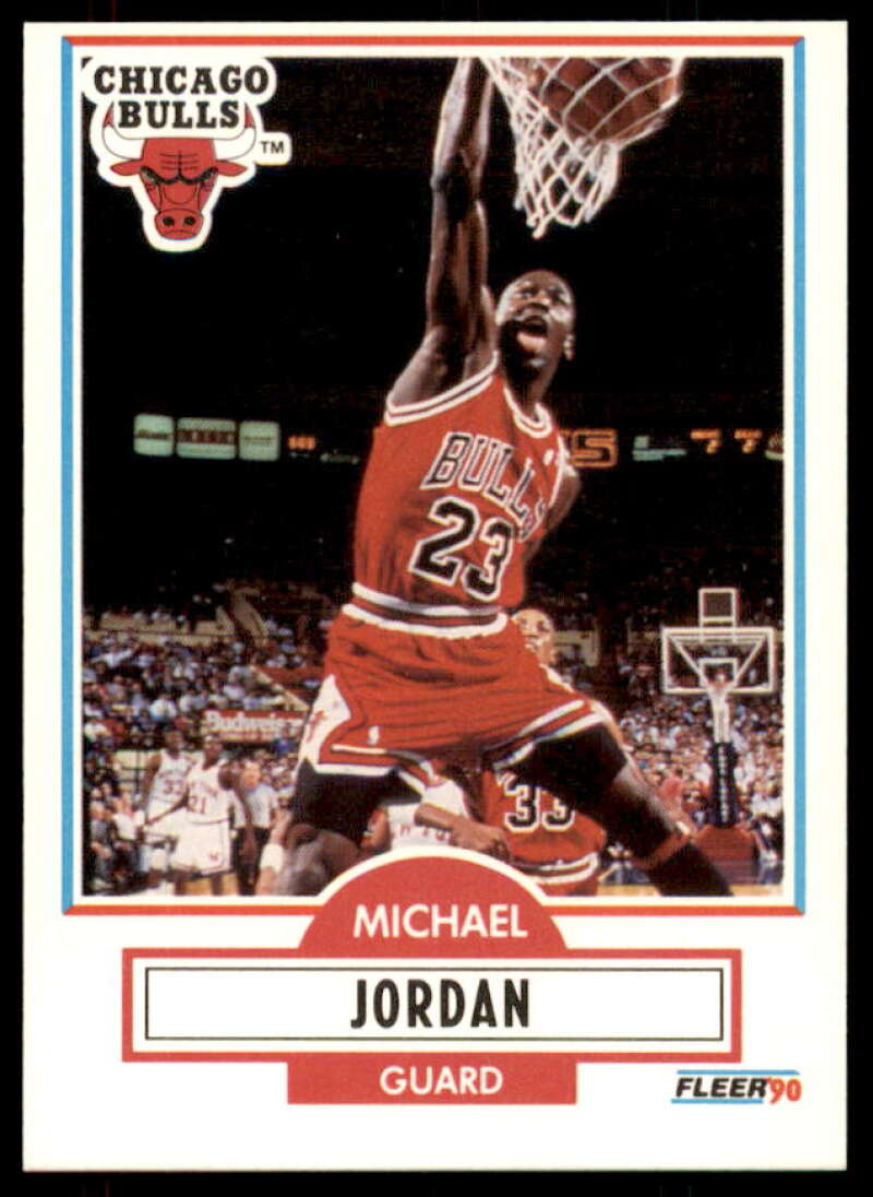 Michael Jordan UER Card 1990-91 Fleer #26  Image 1