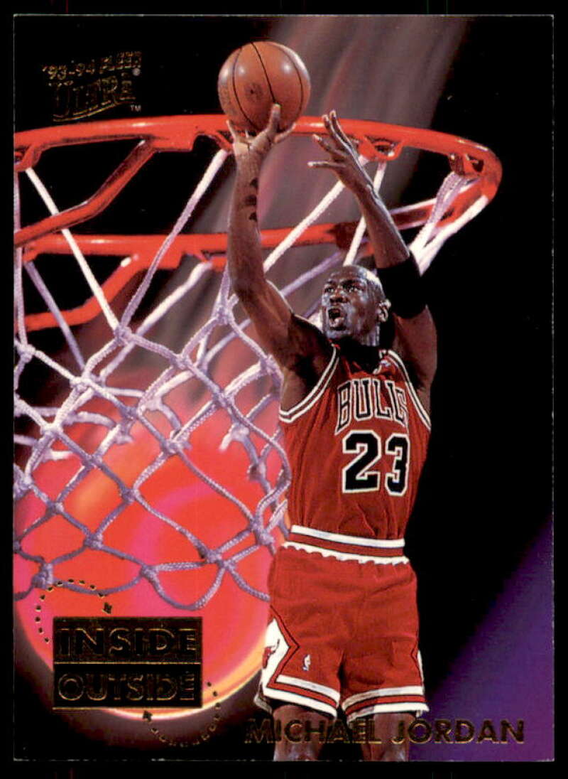 Michael Jordan Card 1993-94 Ultra Inside/Outside #4  Image 1