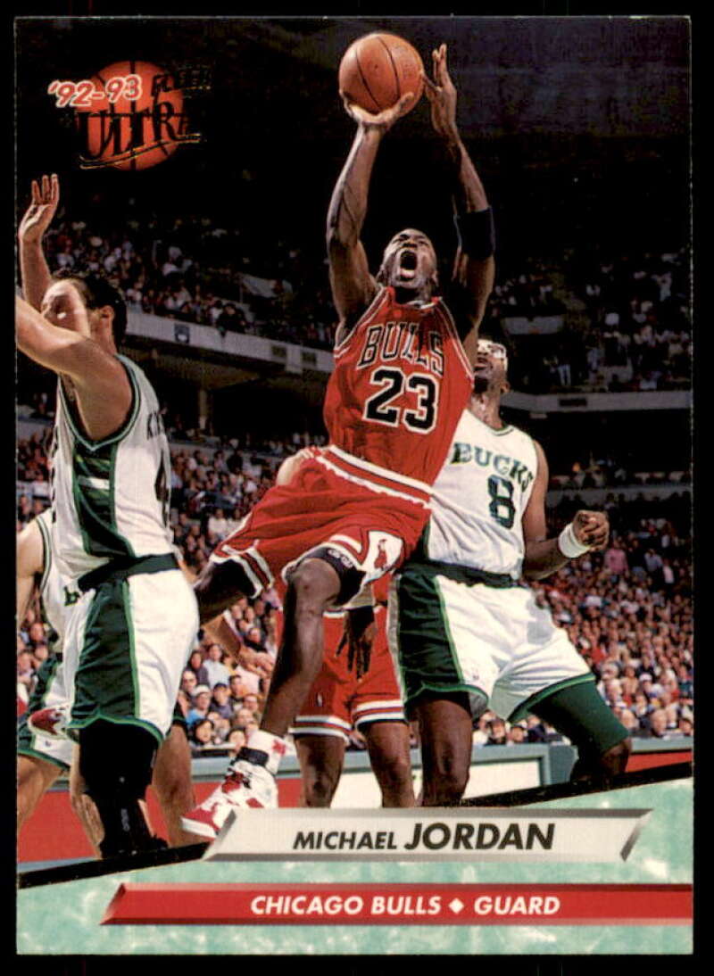 Michael Jordan Card 1992-93 Ultra #27  Image 1