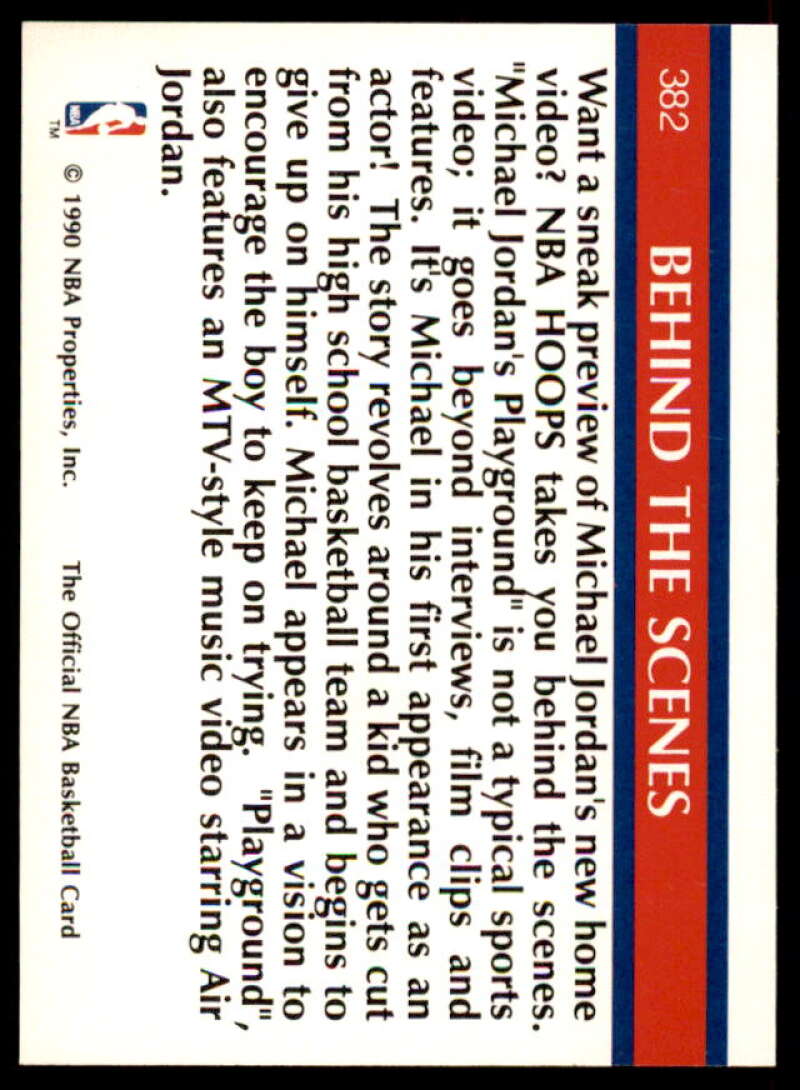 Super Streaks/Stay In School Card 1990-91 Hoops #385  Image 2