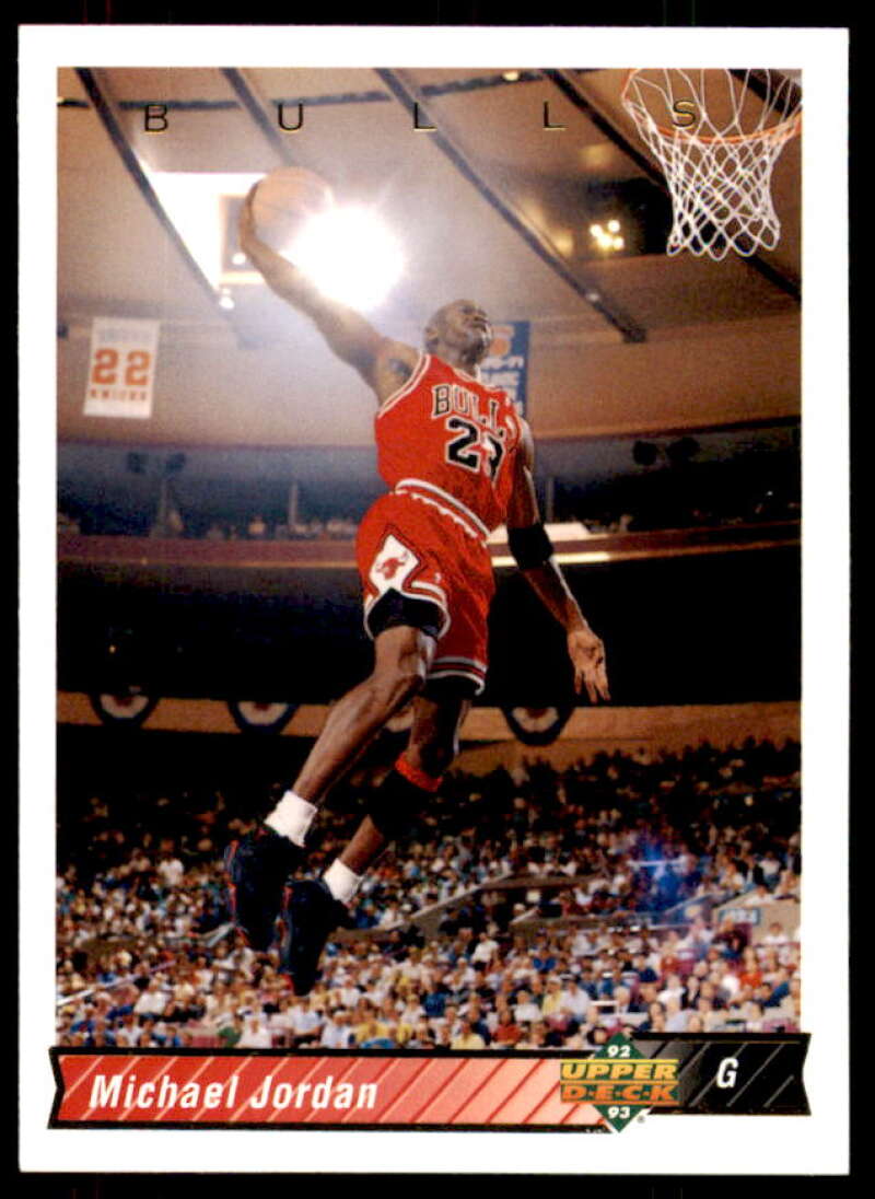 Michael Jordan Card 1992-93 Upper Deck #23  Image 1
