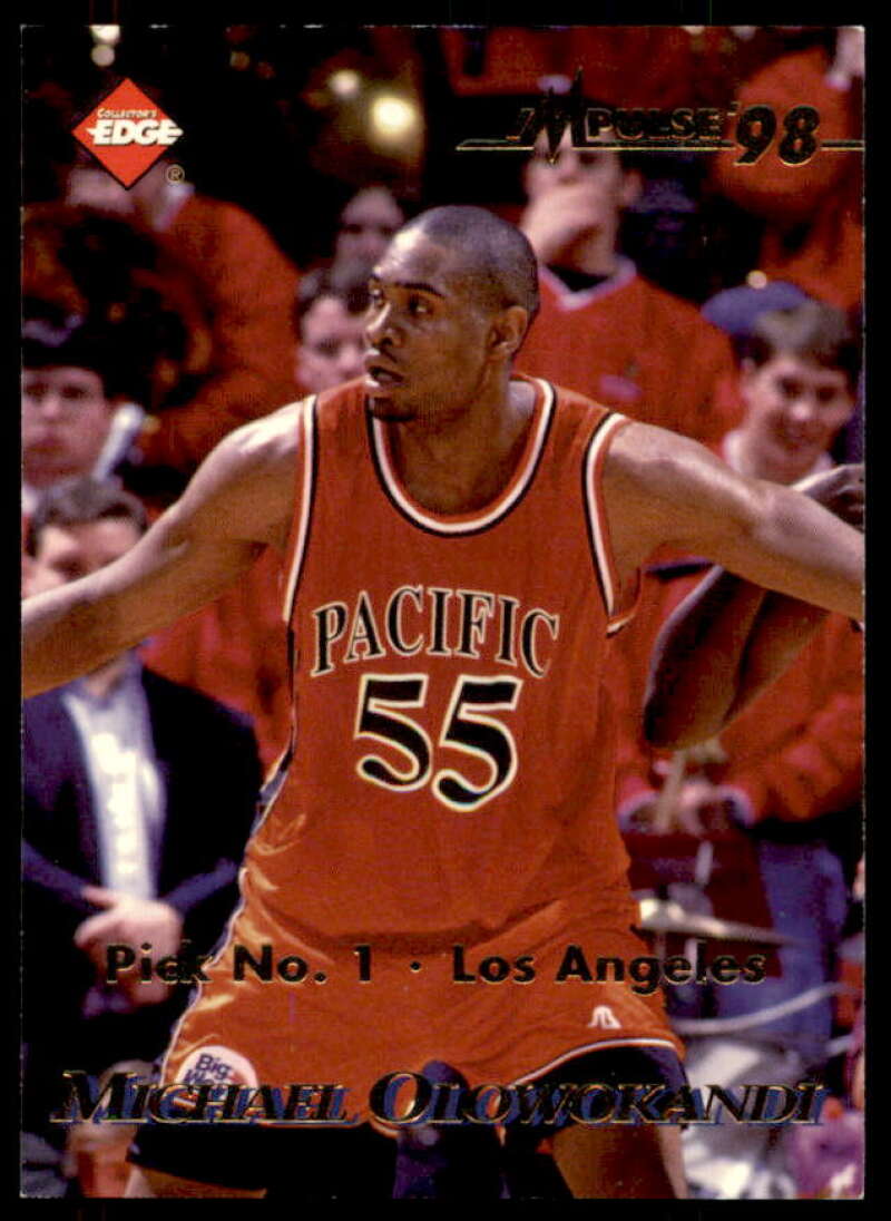 Michael Olowokandi/Kobe Bryant Card 1998 Collector's Edge Impulse #56  Image 1