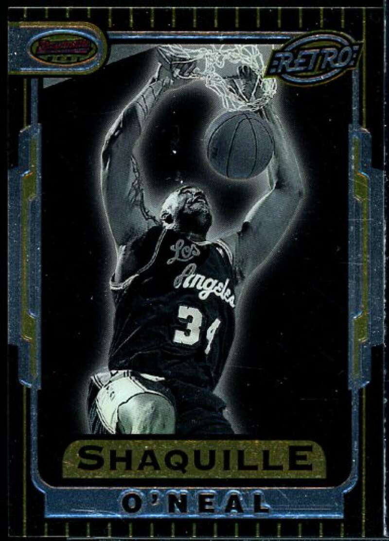 Shaquille O'Neal RET Card 1996-97 Bowman's Best #TB8  Image 1