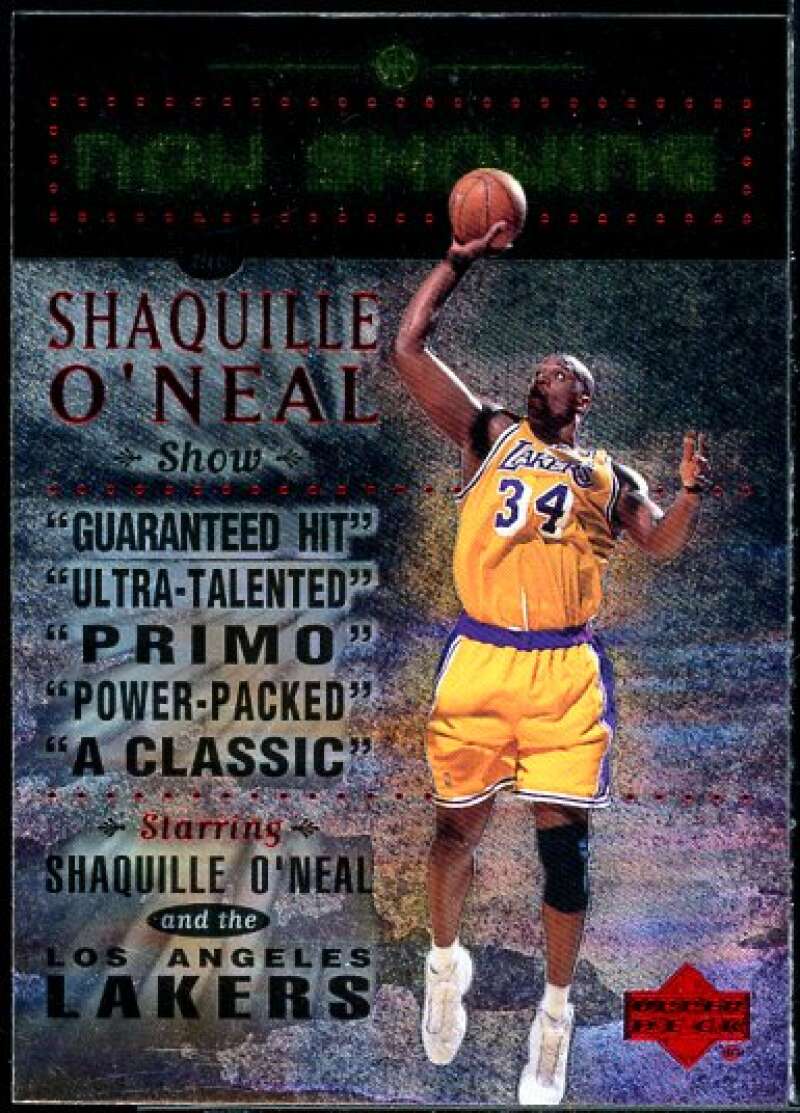 Shaquille O'Neal Card 1999-00 Upper Deck Now Showing #NS13  Image 1