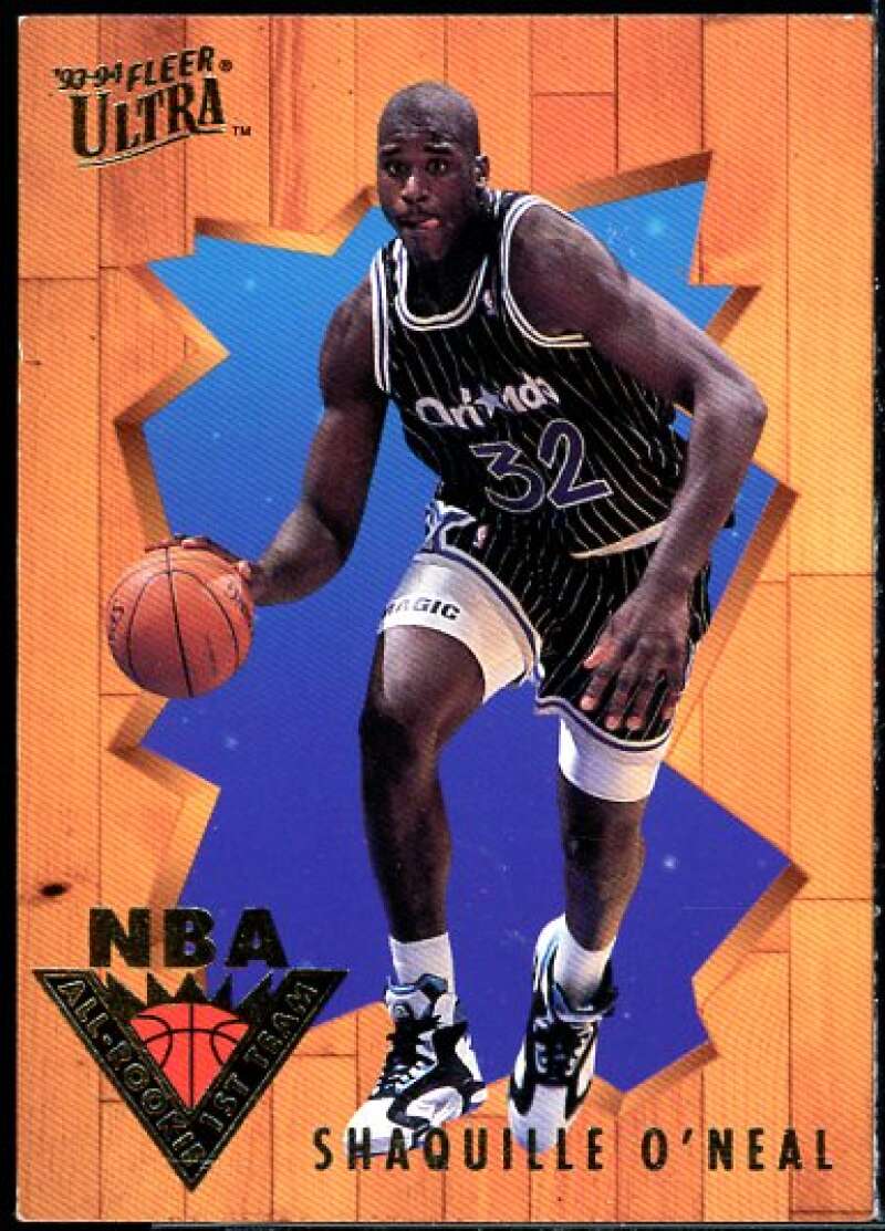 Shaquille O'Neal Card 1993-94 Ultra All-Rookie Team #5  Image 1