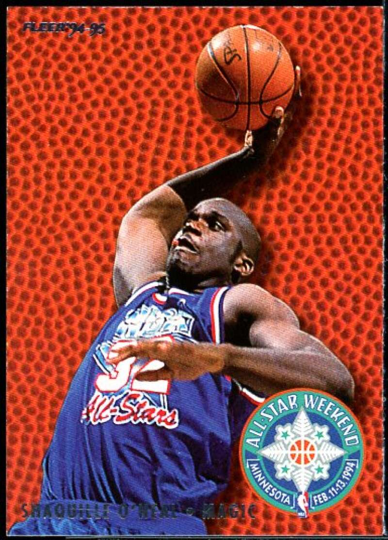 Shaquille O'Neal Card 1994-95 Fleer All-Stars #9  Image 1