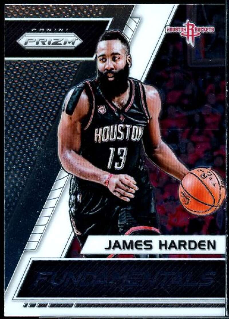 James Harden Card 2017-18 Panini Prizm Fundamentals #38  Image 1