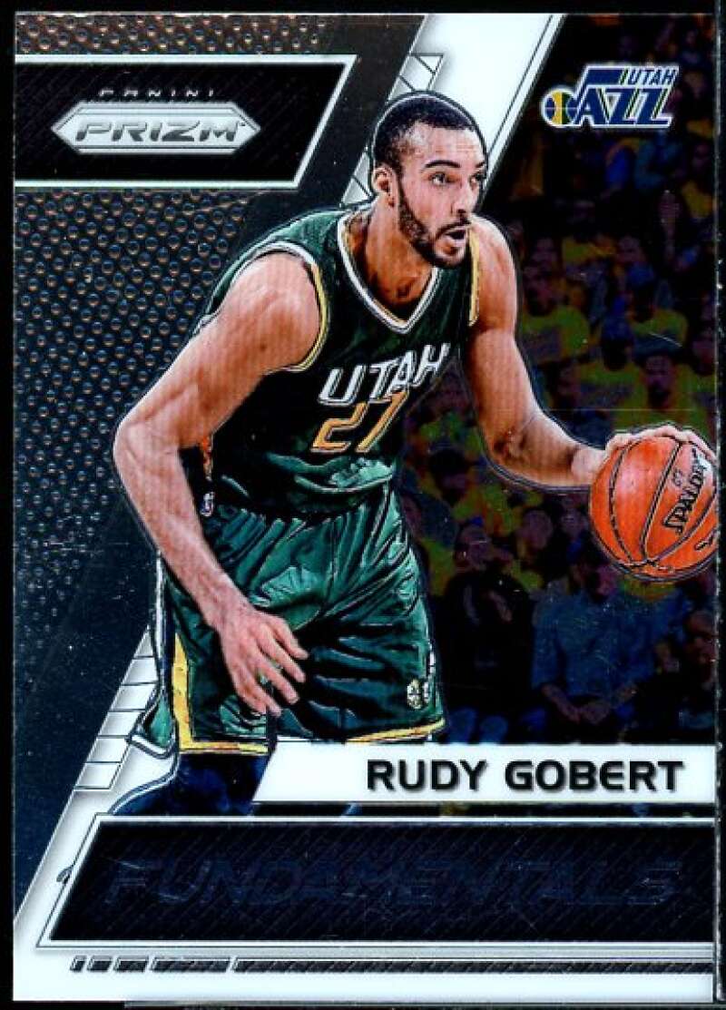 Rudy Gobert Card 2017-18 Panini Prizm Fundamentals #29  Image 1