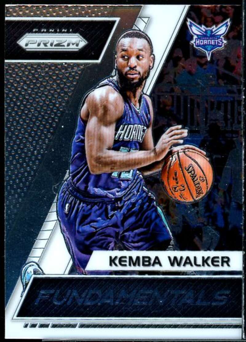 Kemba Walker Card 2017-18 Panini Prizm Fundamentals #30  Image 1