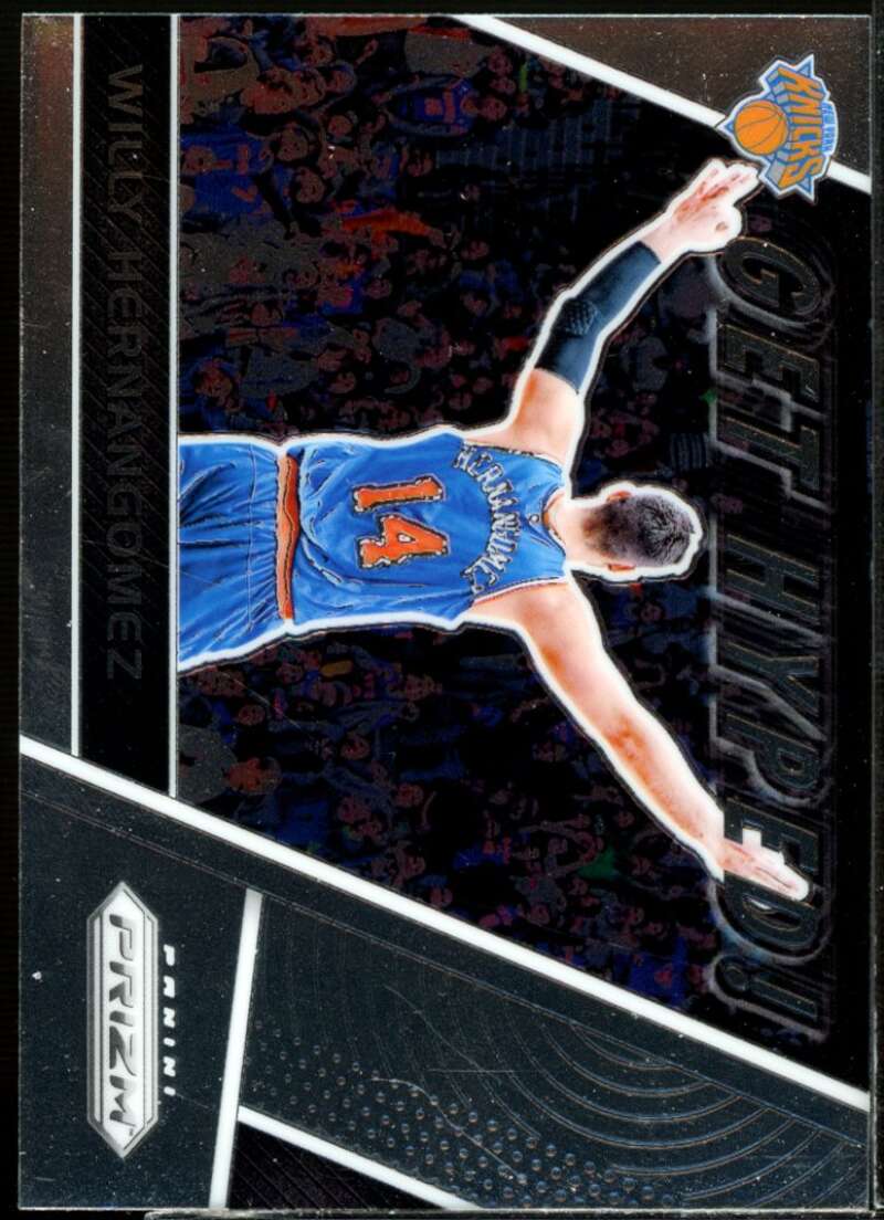 Willy Hernangomez Card 2017-18 Panini Prizm Get Hyped! #2  Image 1