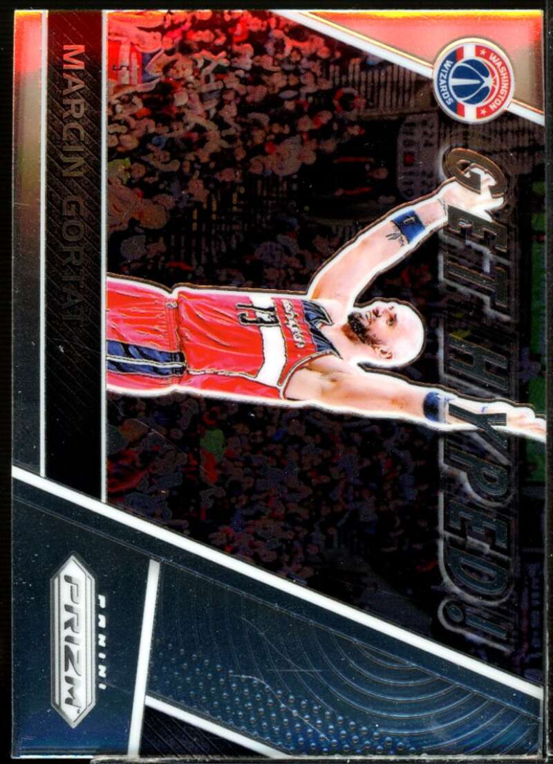 Marcin Gortat Card 2017-18 Panini Prizm Get Hyped! #20  Image 1