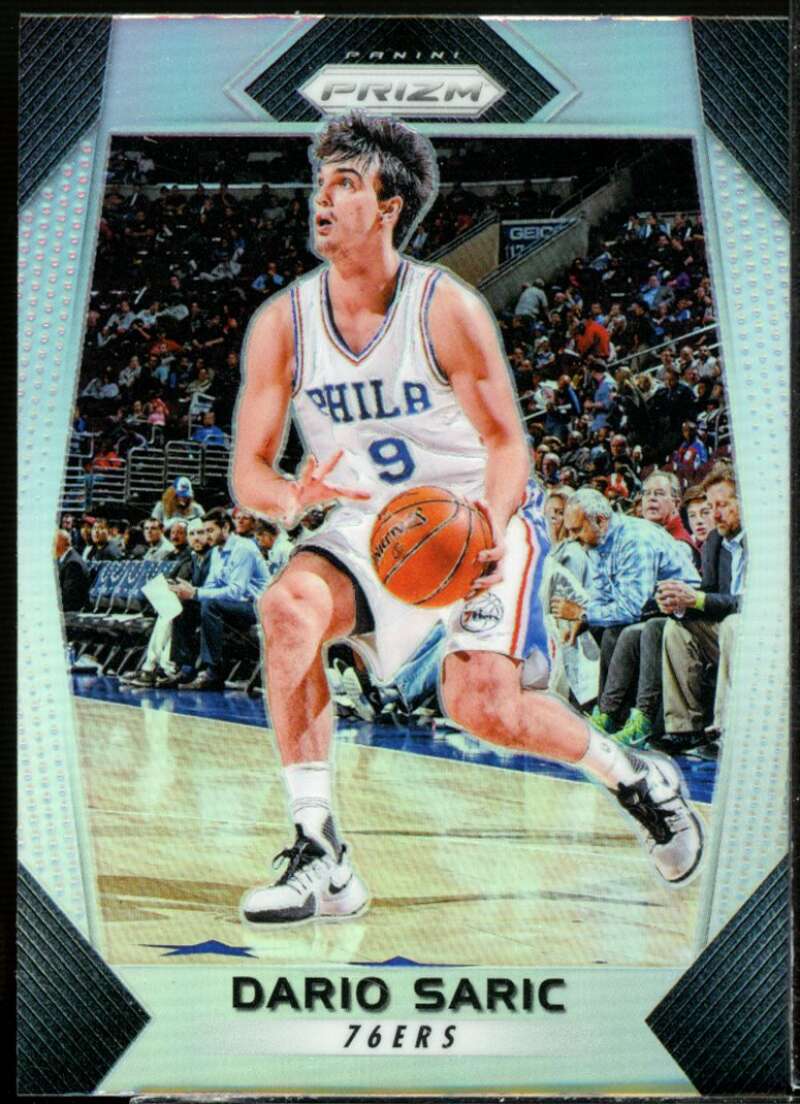 Dario Saric Card 2017-18 Panini Prizm Prizms Silver #3  Image 1