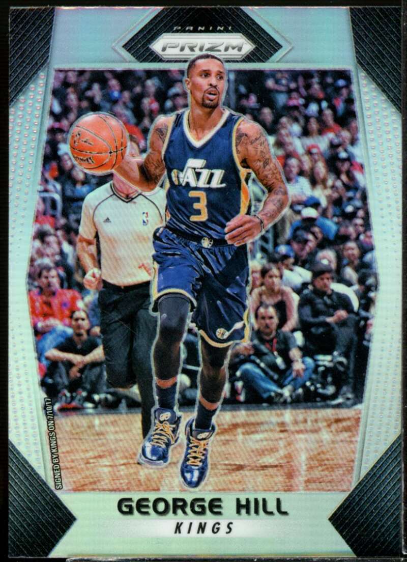 George Hill Card 2017-18 Panini Prizm Prizms Silver #23  Image 1