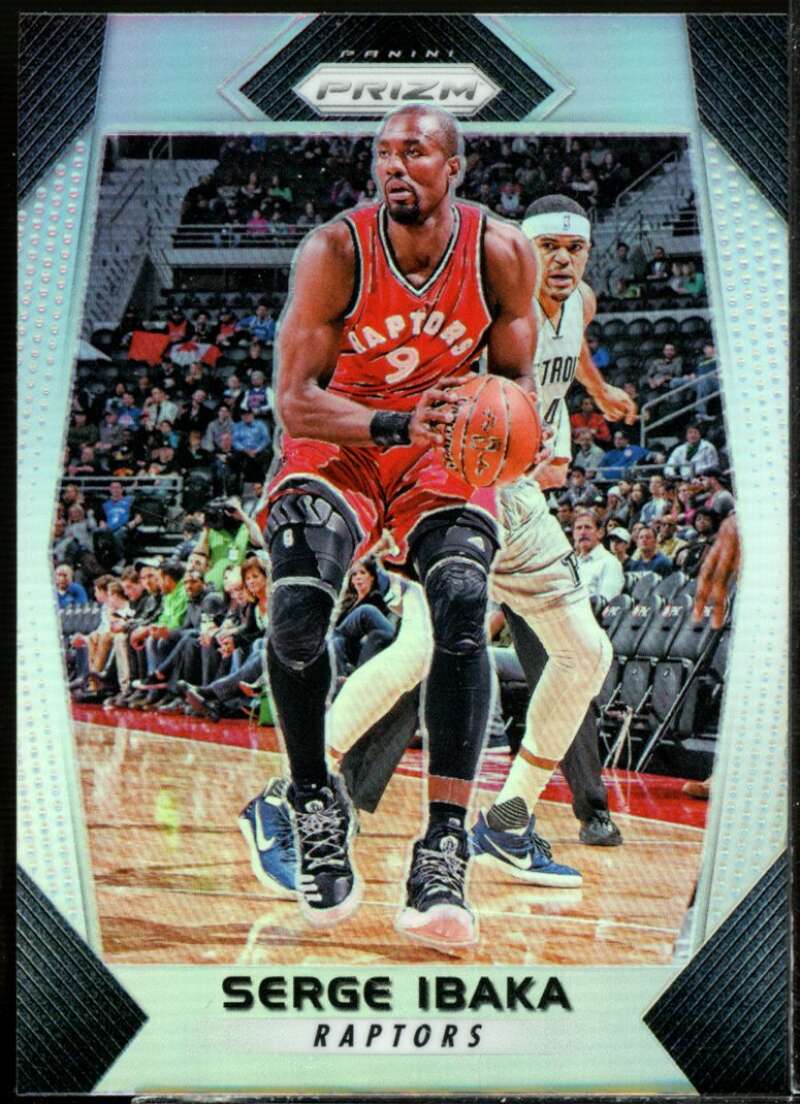 Serge Ibaka Card 2017-18 Panini Prizm Prizms Silver #36  Image 1