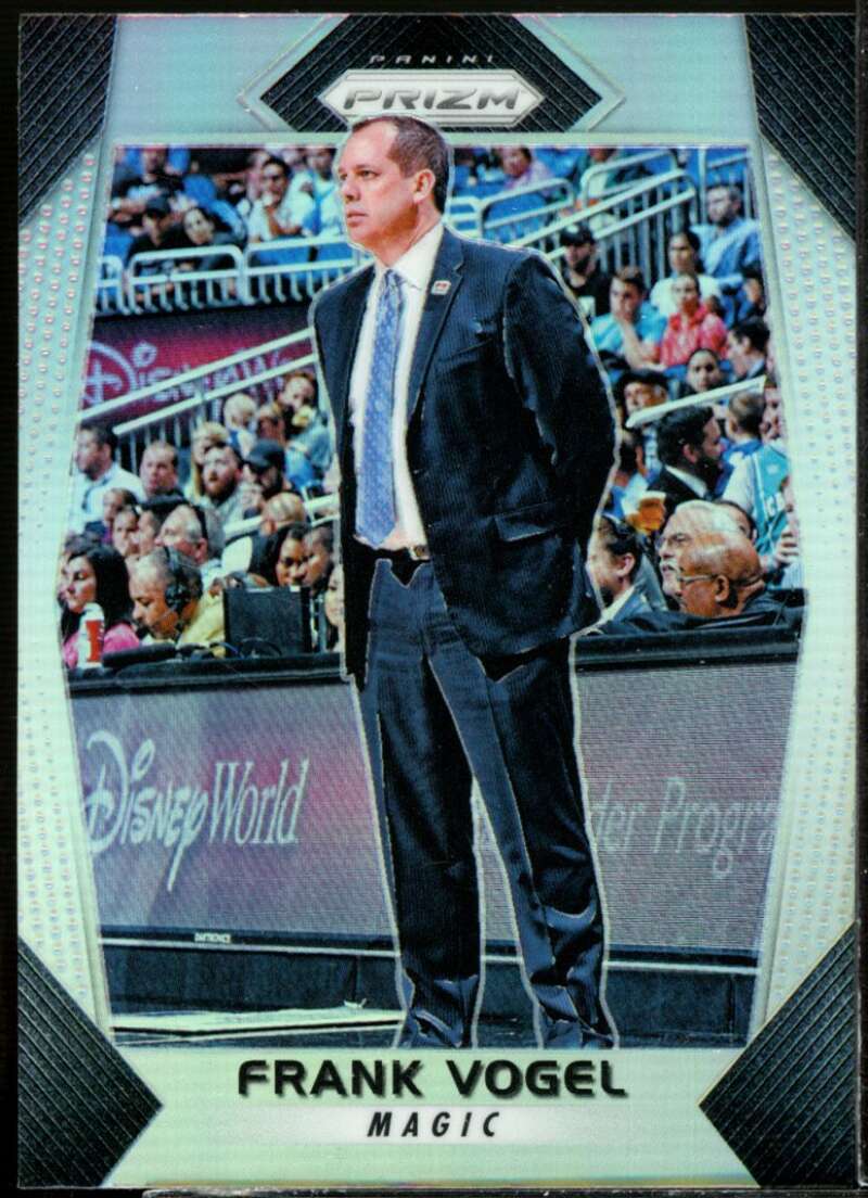 Frank Vogel CO Card 2017-18 Panini Prizm Prizms Silver #80  Image 1