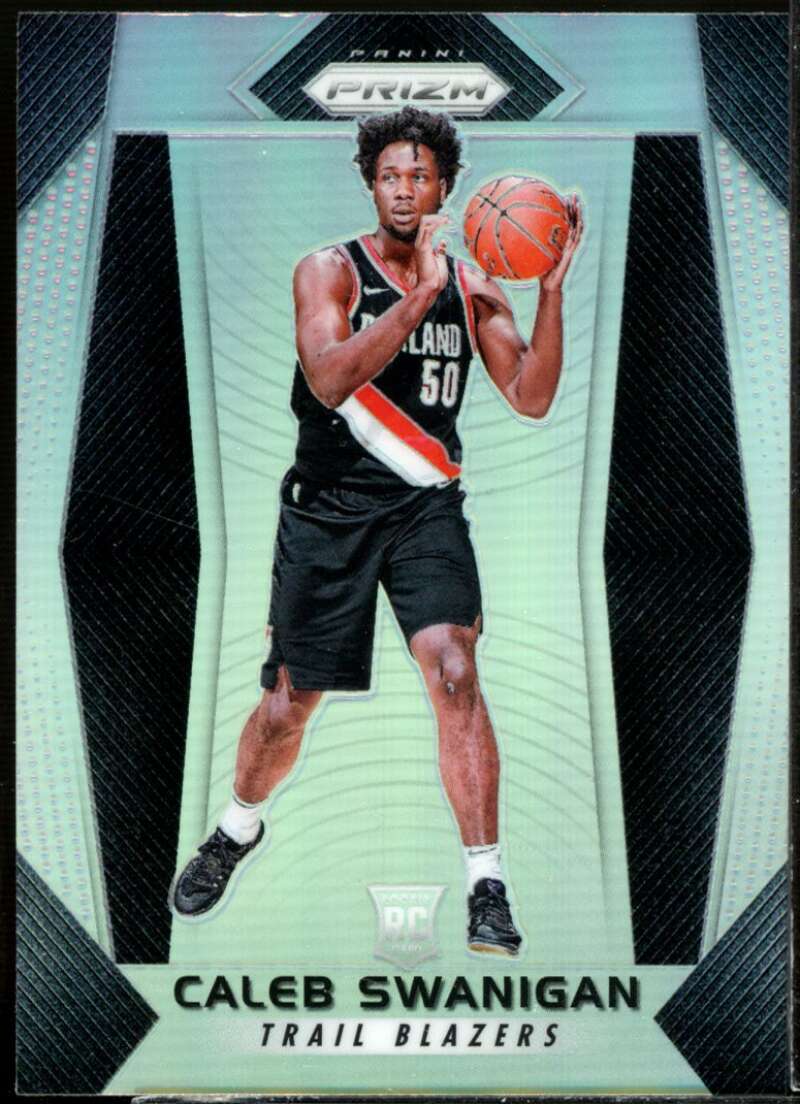Caleb Swanigan Card 2017-18 Panini Prizm Prizms Silver #145  Image 1