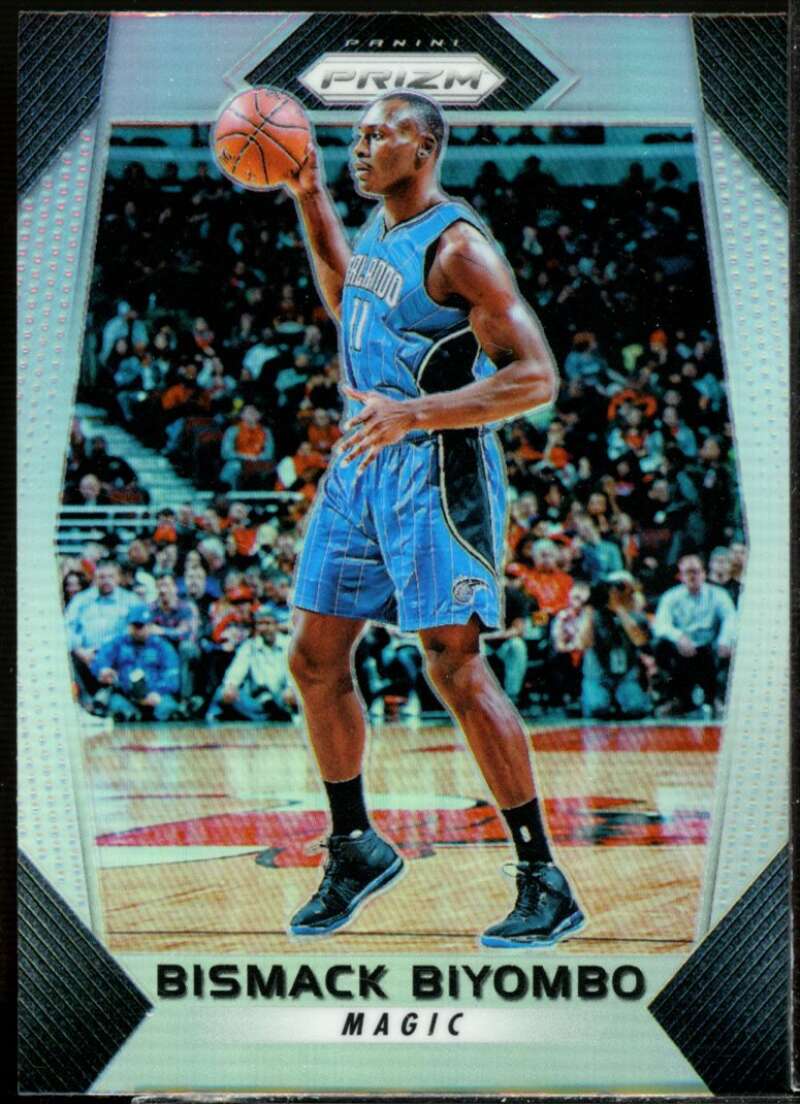 Bismack Biyombo Card 2017-18 Panini Prizm Prizms Silver #75  Image 1