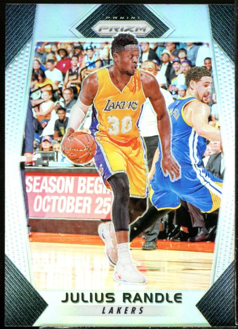 Julius Randle Card 2017-18 Panini Prizm Prizms Silver #287  Image 1