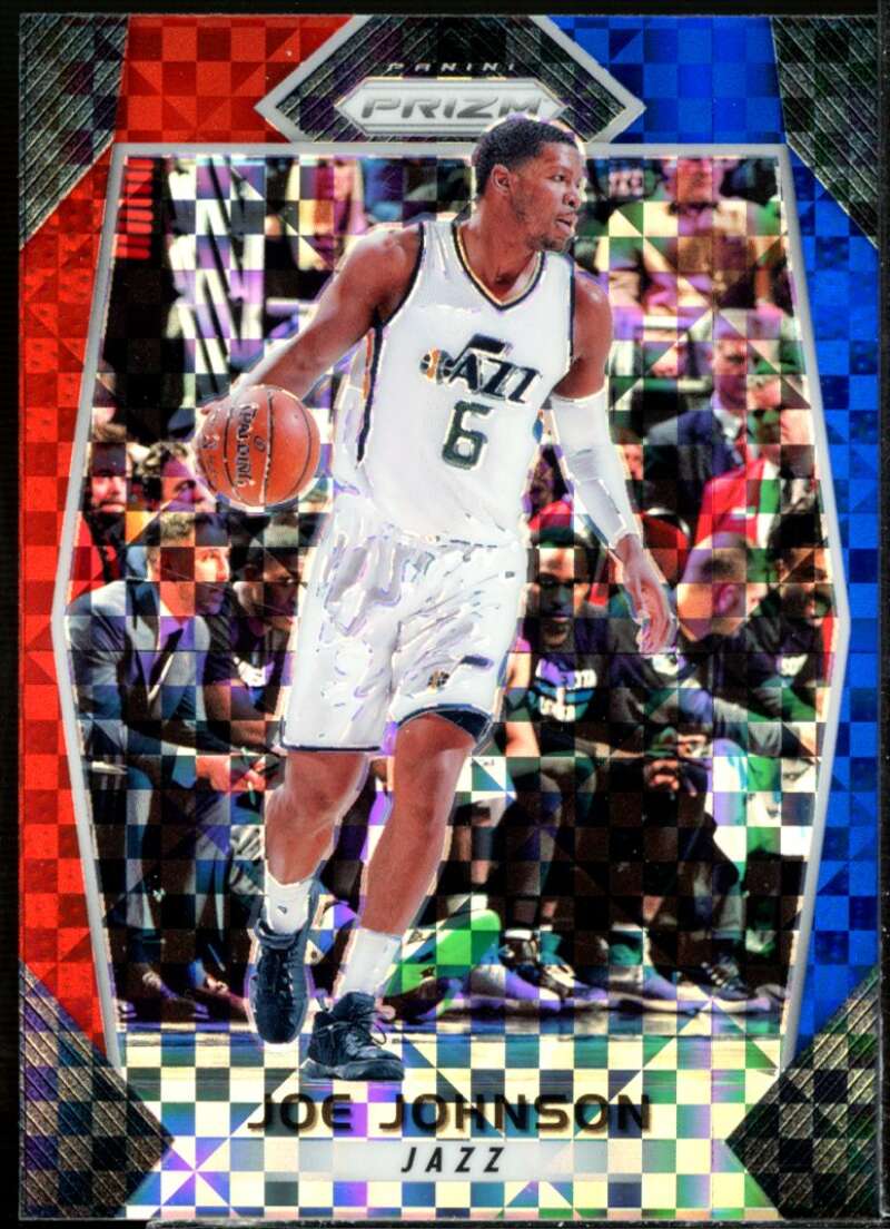 Joe Johnson Card 2017-18 Panini Prizm Prizms Red White and Blue #116  Image 1