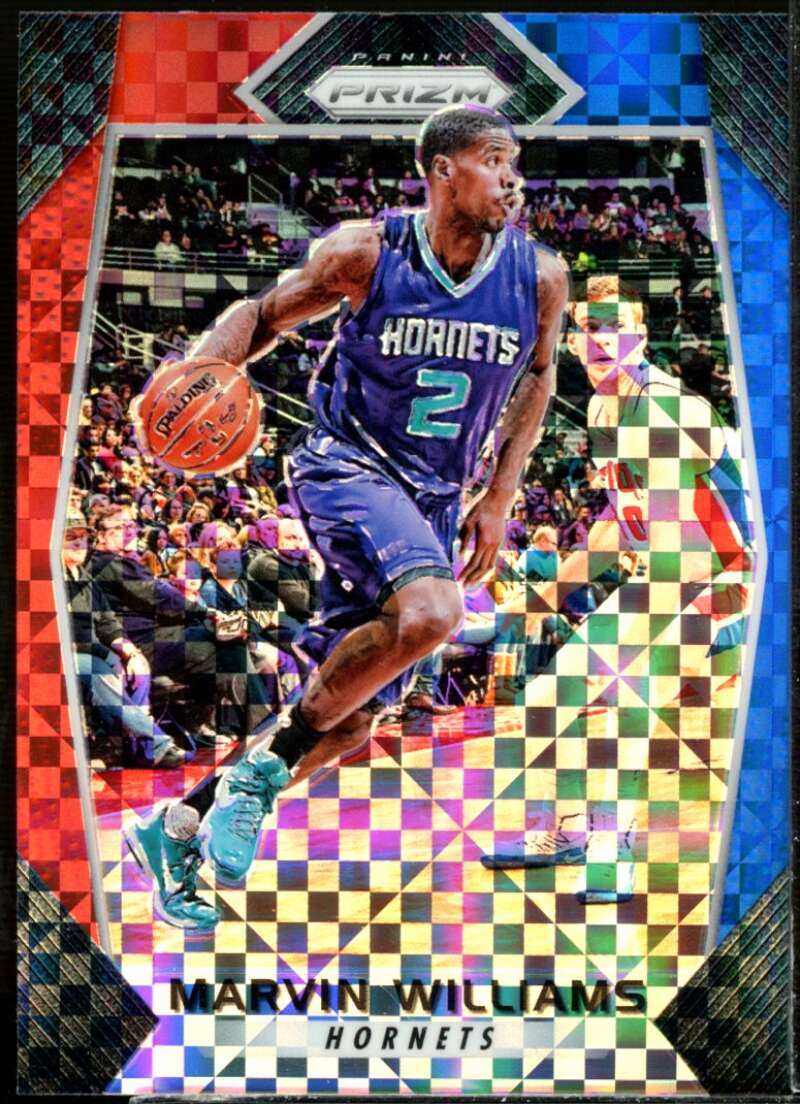 Marvin Williams Card 2017-18 Panini Prizm Prizms Red White and Blue #238  Image 1