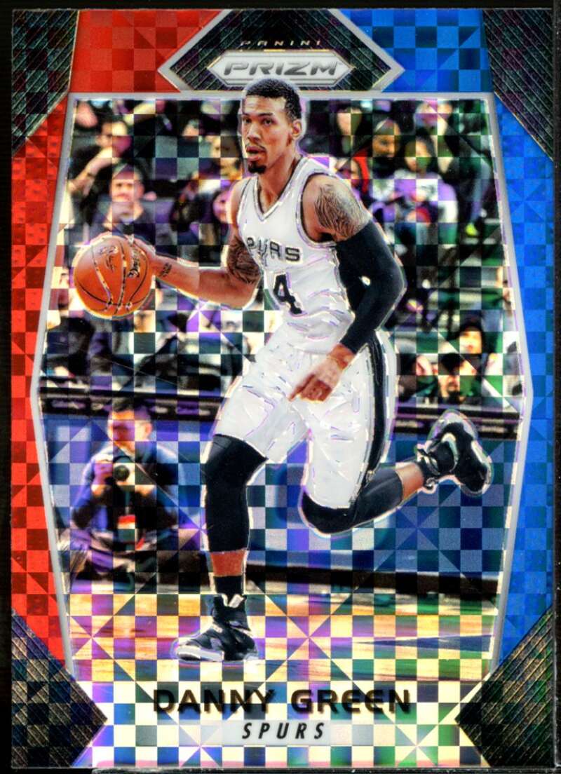 Danny Green Card 2017-18 Panini Prizm Prizms Red White and Blue #299  Image 1